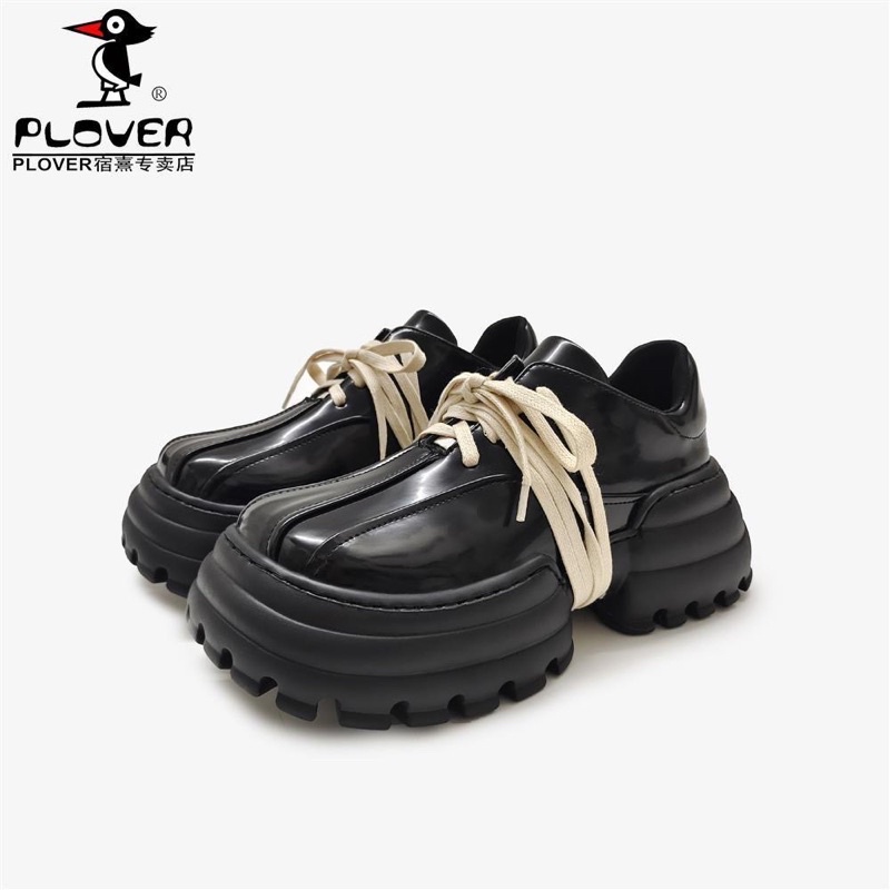 Giày OXFORD nữ buộc dây cá tính giày nữ ulazzang đế cao 7cm