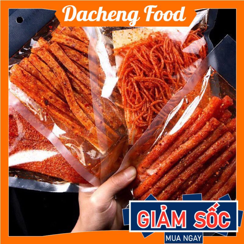 Que Cay Gói To ❤️FREESHIP❤️ 1 Gói Que Cay Tẩm Vị 125g - Que Cay Ăn vặt Trung Quốc | Dacheng Food