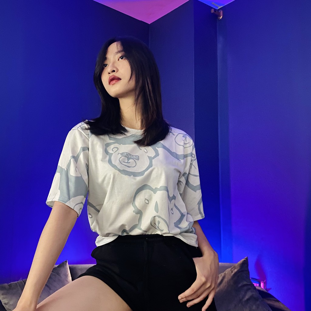 [Mã FAMAYWA giảm 10K đơn 50K] [Quà tặng:mỳ tôm tuôi thơ]Áo phông tay lỡ đầu gấu siêu cute chất cotton siêu mát-MAY22 | BigBuy360 - bigbuy360.vn