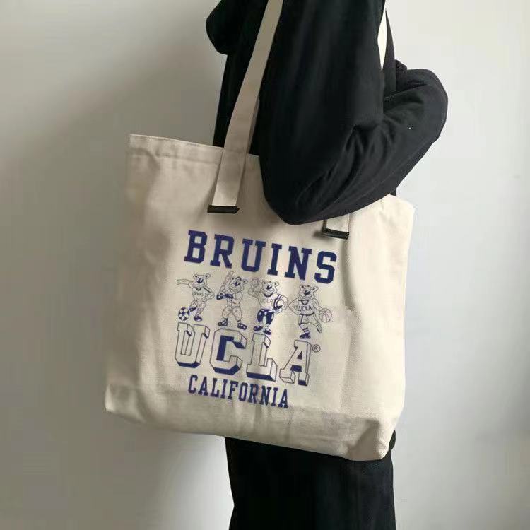 Túi vải canvas phong cách Hàn Quốc thời trang