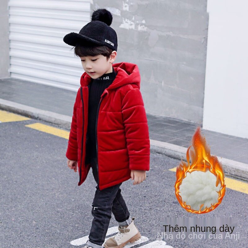 Fall And Winter 2020 Boy Thicker Jacket Boy Cotton Cotton Clothes Baby Boys Winter Clothes