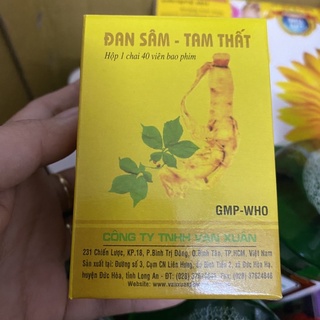 ĐAN SÂM -TAM THẤT LỌ 40 VIÊN