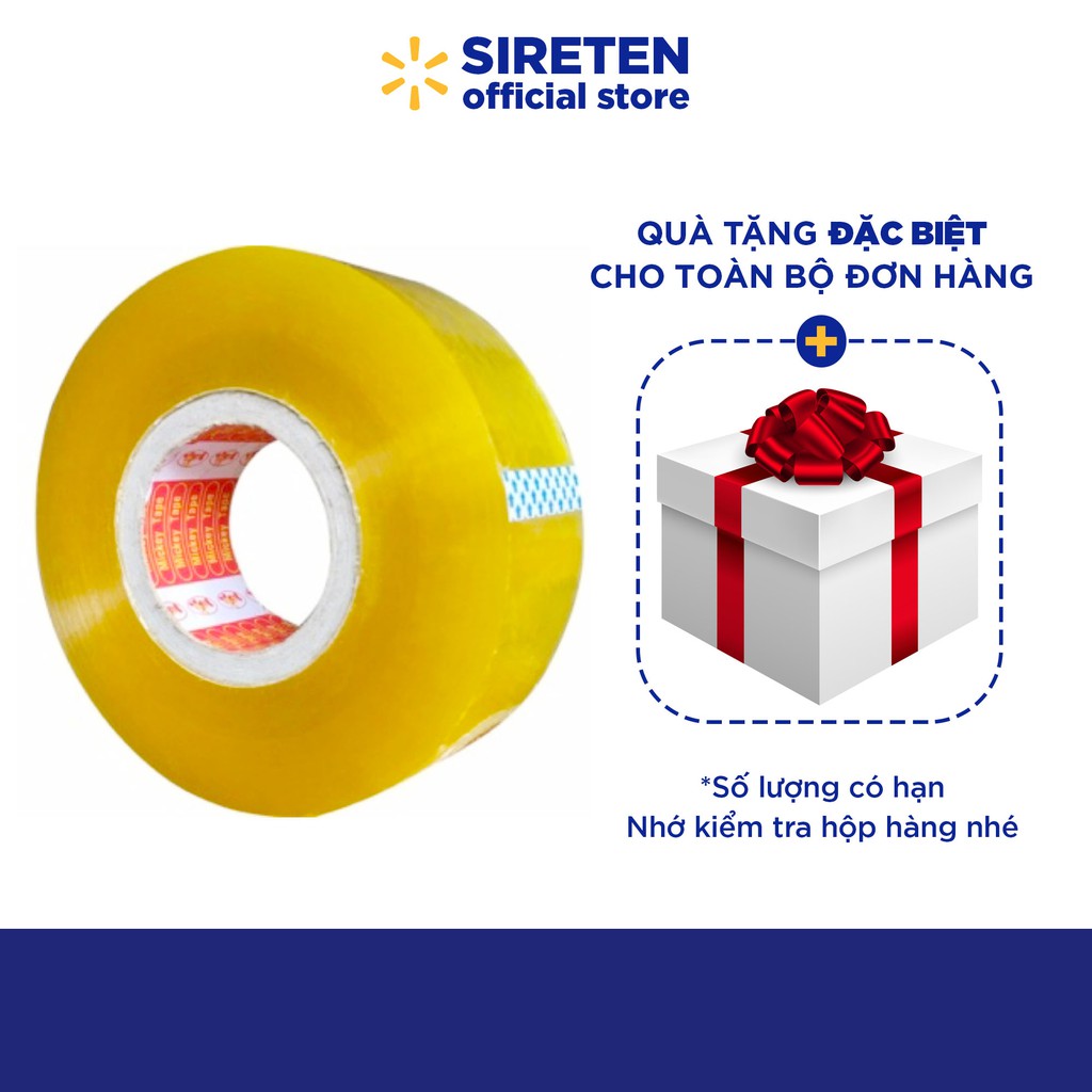 Băng dính đóng hàng 500g cuộn lõi nhựa ,thích hợp các shop đóng hàng ,siêu rẻ, siêu tiết kiệm - BDD