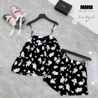 Bộ ngủ lụa 2 dây