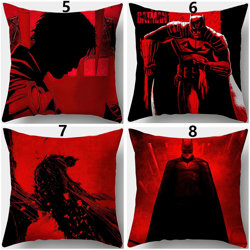 Vỏ Gối Đơn Bằng Polyester In Hình Siêu Anh Hùng Batman Trang Trí Nhà Cửa / Văn Phòng