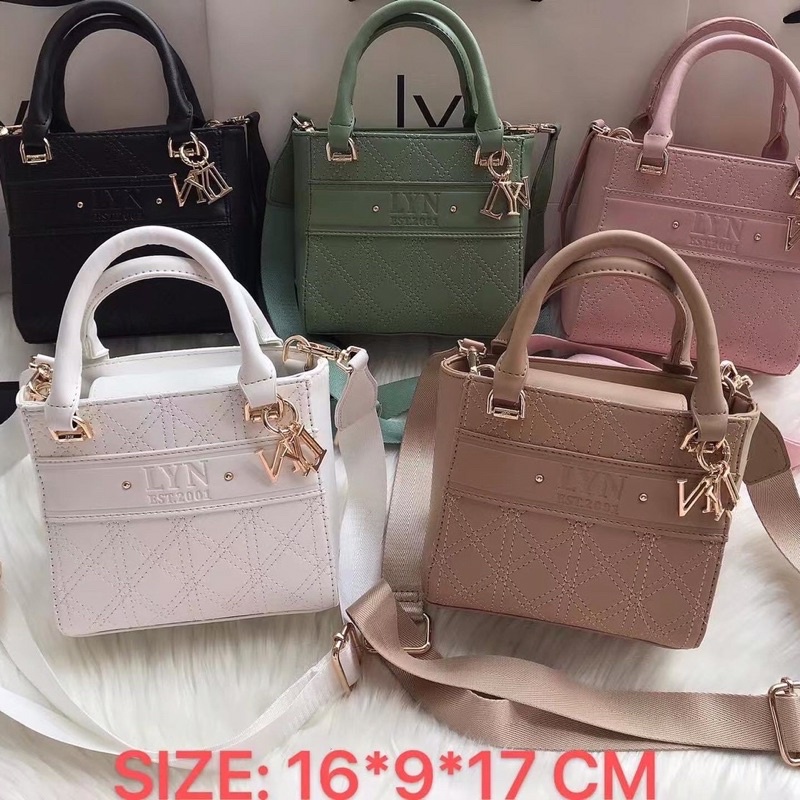 Túi L.Y.N lady quai cầm sz16cm