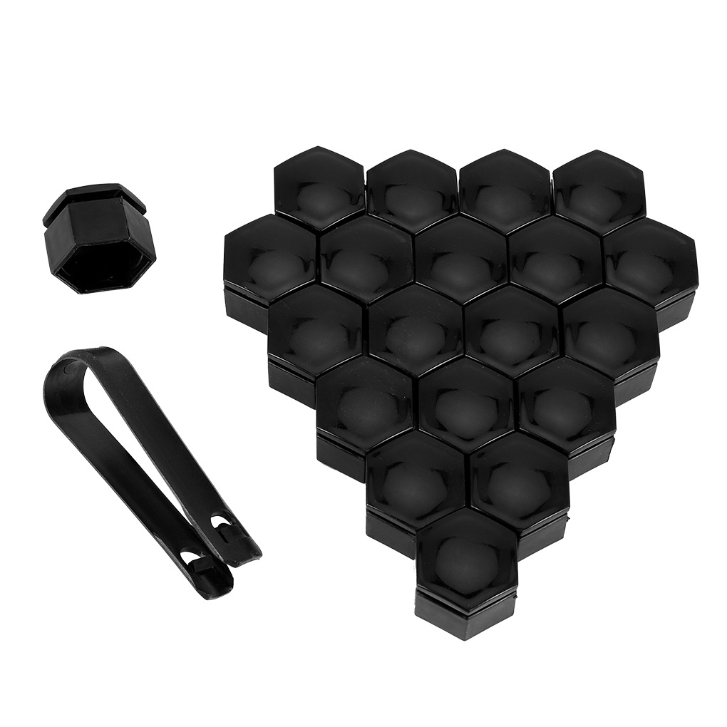 Set 20 Nắp Đậy Ốc Vít Bánh Xe Hơi 17mm 19mm 21mm Chống Bụi Trang Trí Nội Thất