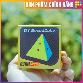 Rubik Pyraminx QiYi QiMing S2 Stickerless Rubic Tam Giác, Rubik tam giác giá rẻ, Đồ chơi Trí Tuệ