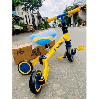 Xe ba bánh trẻ em gấp gọn 3 in 1