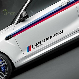 ⭐⭐⭐2pcs Car Stickers M Performance Limited Edition Side Door Reflective Decals