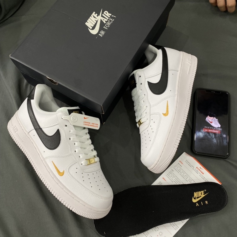 GIÀY AF1 LOW '07 WHITE GOLD LAI AU [ FULL BOX + FREE SHIP ]