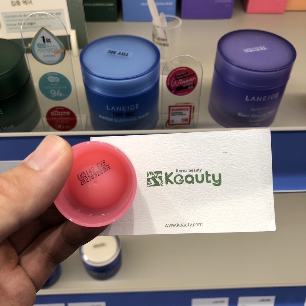 Sample Mặt nạ ngủ dành cho môi Laneige Lip sleeping mask (Berry) 3g | BigBuy360 - bigbuy360.vn