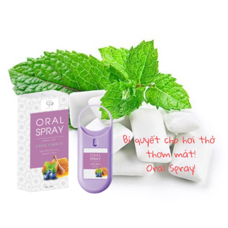 Bộ 2 chai Xịt thơm miệng Oral Spray có kháng khuẩn