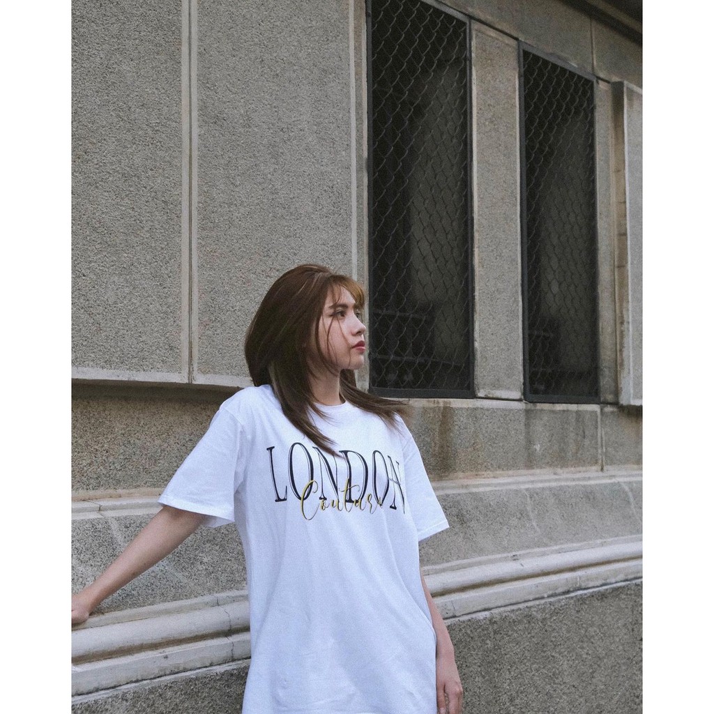 Áo thun nữ BLACKDOKI-LONDON , áo phông basic unisex form rộng tay lỡ chất cotton dày dặn cá tính M139 | BigBuy360 - bigbuy360.vn