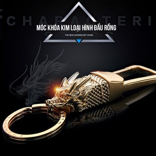 Móc Khoá Đầu Rồng Phong Thủy Honest