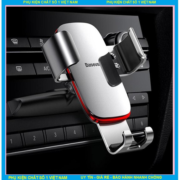 Đế Giữ Điện Thoại Dùng Cho Xe Hơi Baseus Metal Age Gravity Car Mount CD Version Gắn cửa gió điều hoà.