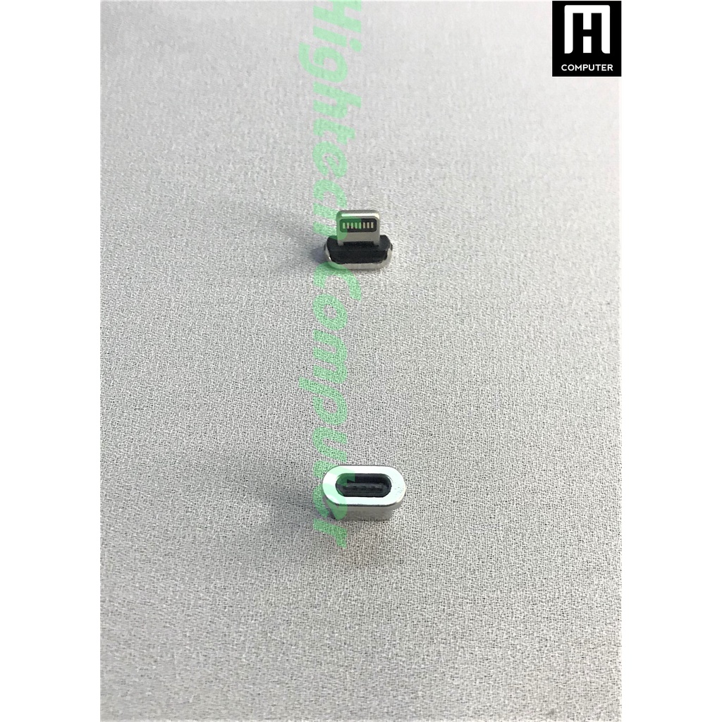 Đầu sạc nam châm 3A IP/Type-C/Micro - Đầu rời dùng được cho cáp sạc baseus nam châm