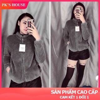 Áo khoác lông uni xuất nhật siêu dày siêu ấm pk97, chính hãng pk's house