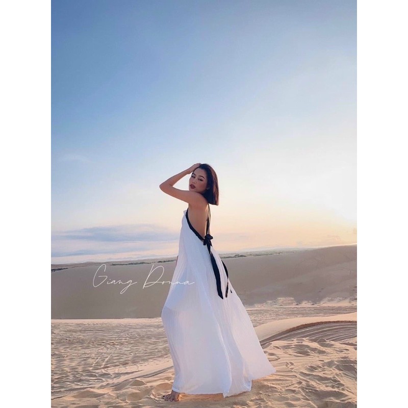 Maxi yếm dập ly dây xanh | BigBuy360 - bigbuy360.vn