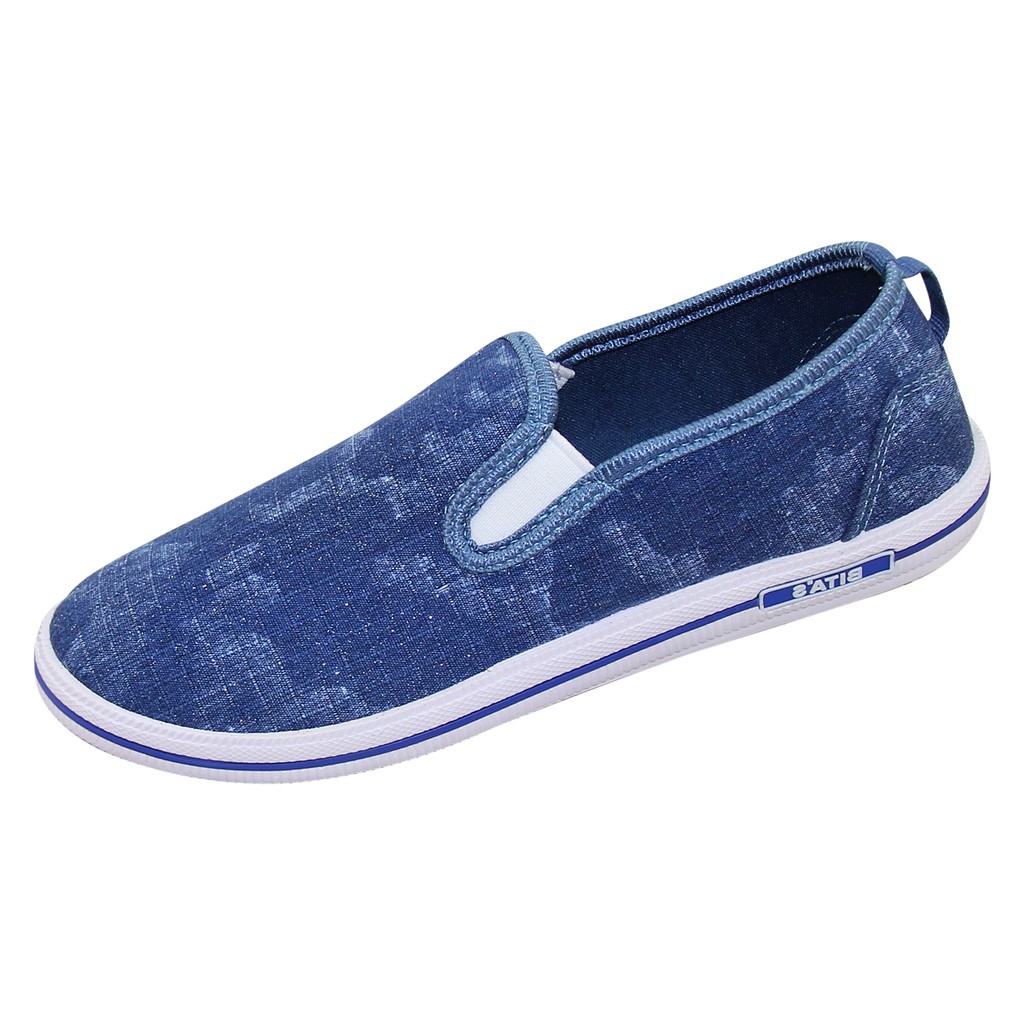 Giày Bitas lười bé gái - GVBG.78 Xanh Jean