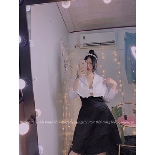 SET ĐẦM DÂY PHỐI KHOÁC VEST [BIGSIZE 60-90KG ]