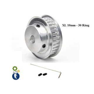 Buly, Puly, Pulley XL Trục 10mm - 30 Răng, sử dụng với dây đai XL
