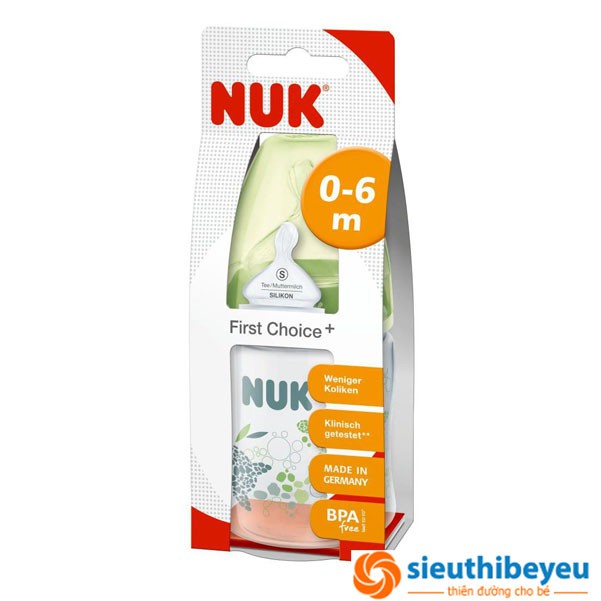 Bình sữa Nuk 150/300 ml