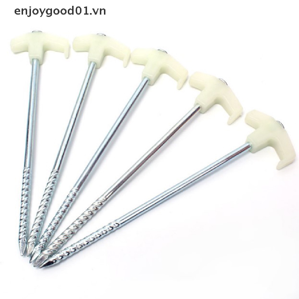 Cọc dựng lều hình chữ T chống gió chống gỉ tiện dụng cho cắm trại
 | BigBuy360 - bigbuy360.vn