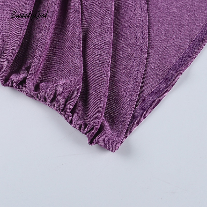 Đầm Ôm Hai Dây Cổ Chữ V Màu Trơn Kiểu Dáng Mới Dành Cho Nữ 2022