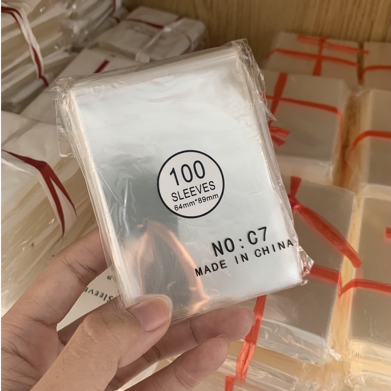 Bọc bảo vệ bài - Sleeve Card Protector 64x89mm