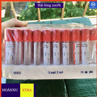 Ống nghiệm không có chất chống đông ứng dụng cho PRP và PRF (Ong Nghiem Hop 100 Cai)