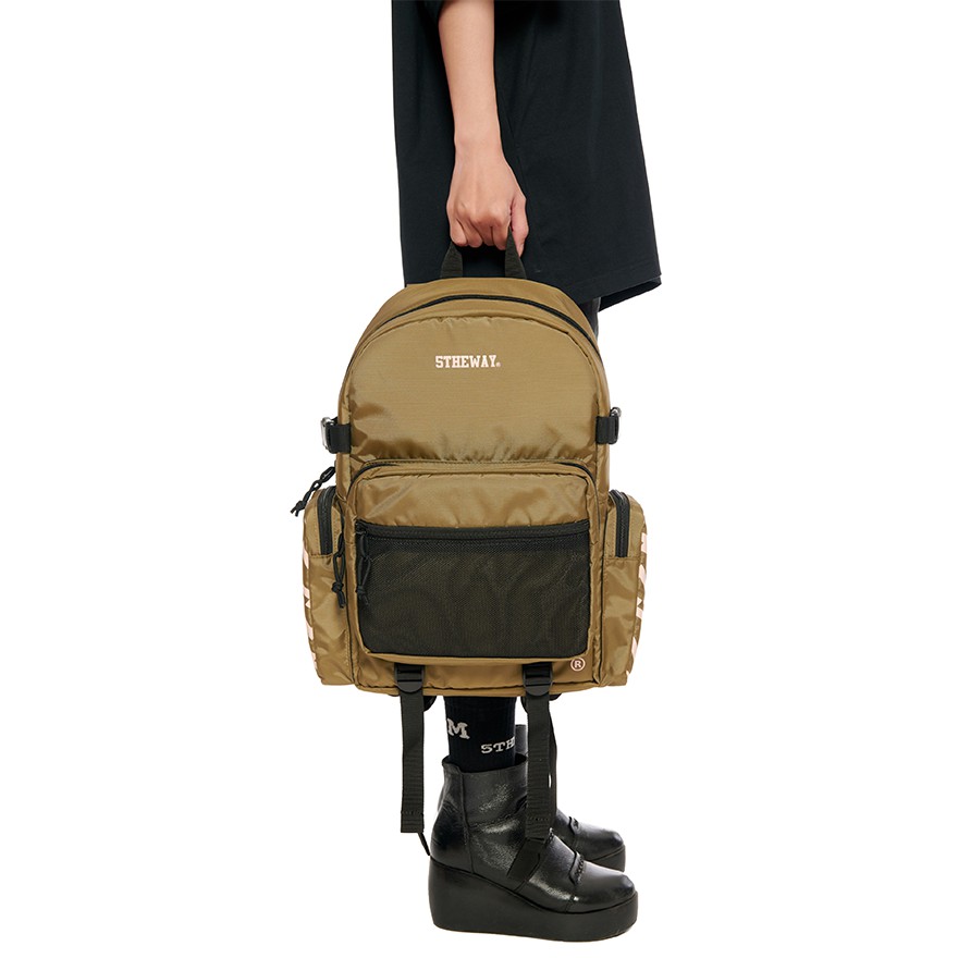 5THEWAY® /solid/ ROCKET BACKPACK in OLIVE aka Balo Xanh Rêu