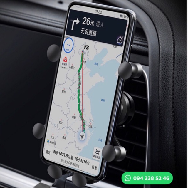 Giá đỡ điện thoại cửa gió ô tô cao cấp