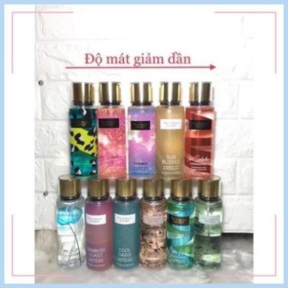 [HÀNG HOT] THƠM TOÀN THÂN VICTORIA’S SECRET FRAGRANCE MIST LOVE SPELL 250ML giao mùi ngẫu nhiên