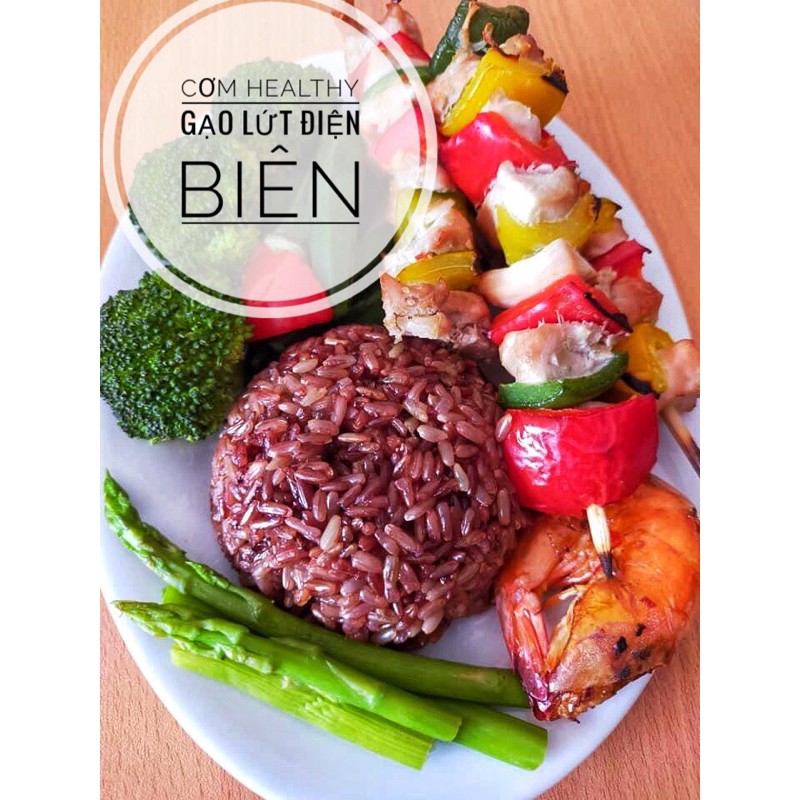 Gạo lứt dẻo điện biên 1kg (Ship SIÊU RẺ)( HÚT CHÂN KHÔNG) | BigBuy360 - bigbuy360.vn