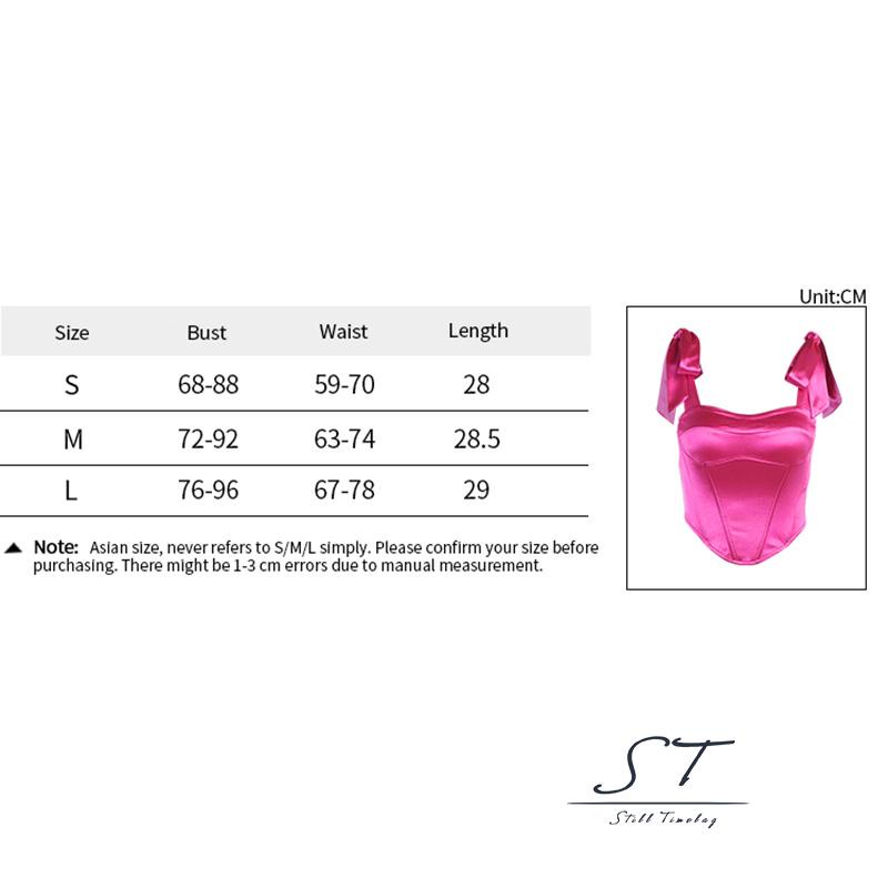 Áo nịt ngực nữ không tay màu sắc thời trang