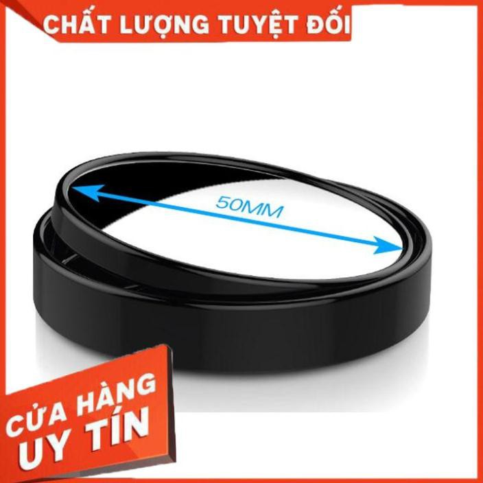 Gương Tròn Nhỏ 55mm Kính HD Xe Ô Tô Có Thể Điều Chỉnh 360 Độ