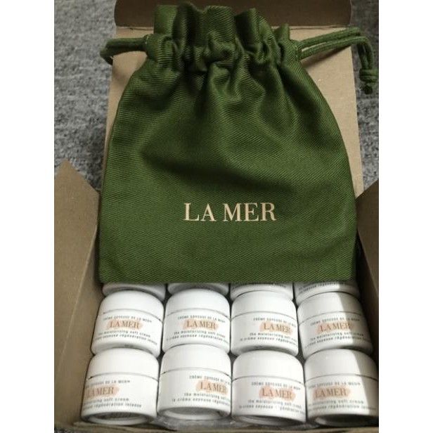 Kem dưỡng La Mer Moisturizing Soft Cream - Moisturizing Gel Cream - Creme De Lamer Mini 3.5ml và 7ml