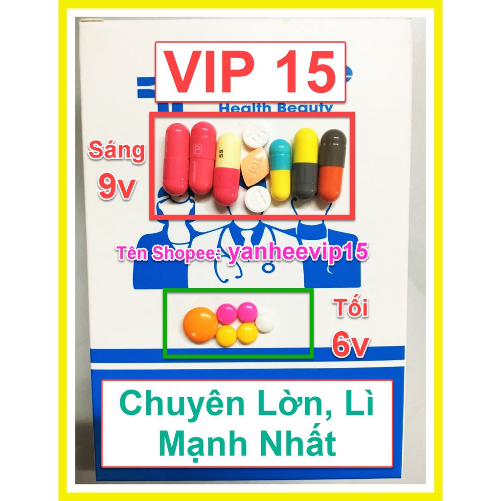 ỲANHEE VIP 15 Giảm cân mạnh nhất 1 tuần