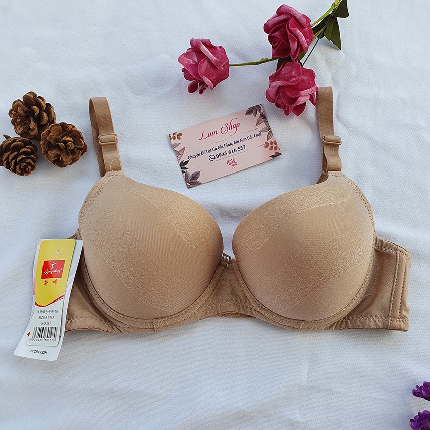 [287] Áo ngực Cup A - Mút đệm nhẹ - Siêu Bền - Không gọng và có gọng
