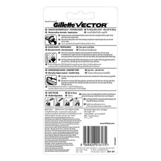 Dao Cạo Râu Gillette Vector Lưỡi Kép Aloe