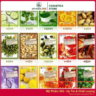[ HÀNG CHÍNH HÃNG ] Mặt Nạ Dưỡng Da 3d Foodaholic Natural Essence Mask