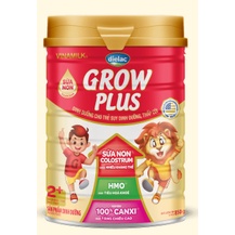 (mẫu mới) Sữa bột Vinamilk Diealac Grow Plus 1+, 2+ 850g hộp thiếc