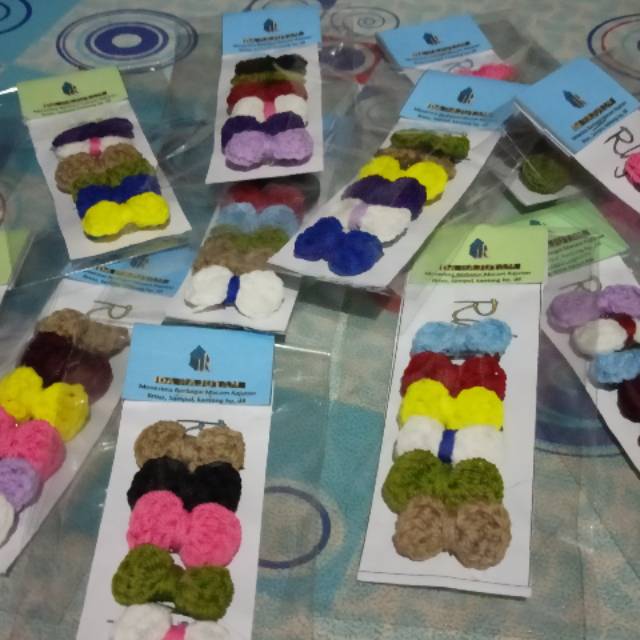 1pac Knitting Brooch Wedding Souvenir Contents 5pcs