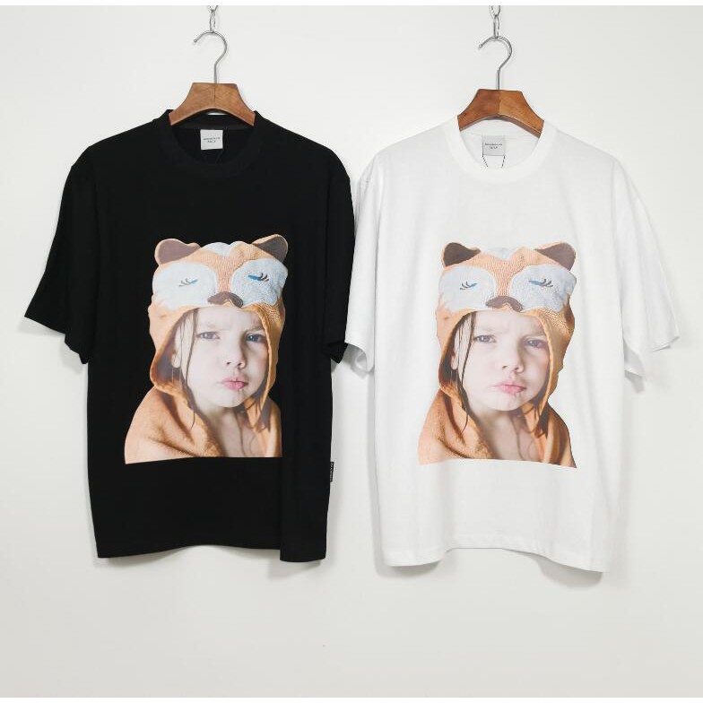 ADLV Áo Thun Ngắn Tay Chất Liệu Cotton In Hình Độc Đáo Hiệu Unisex Thời Trang