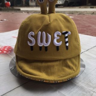🌺mũ cho bé, hình ốc sên