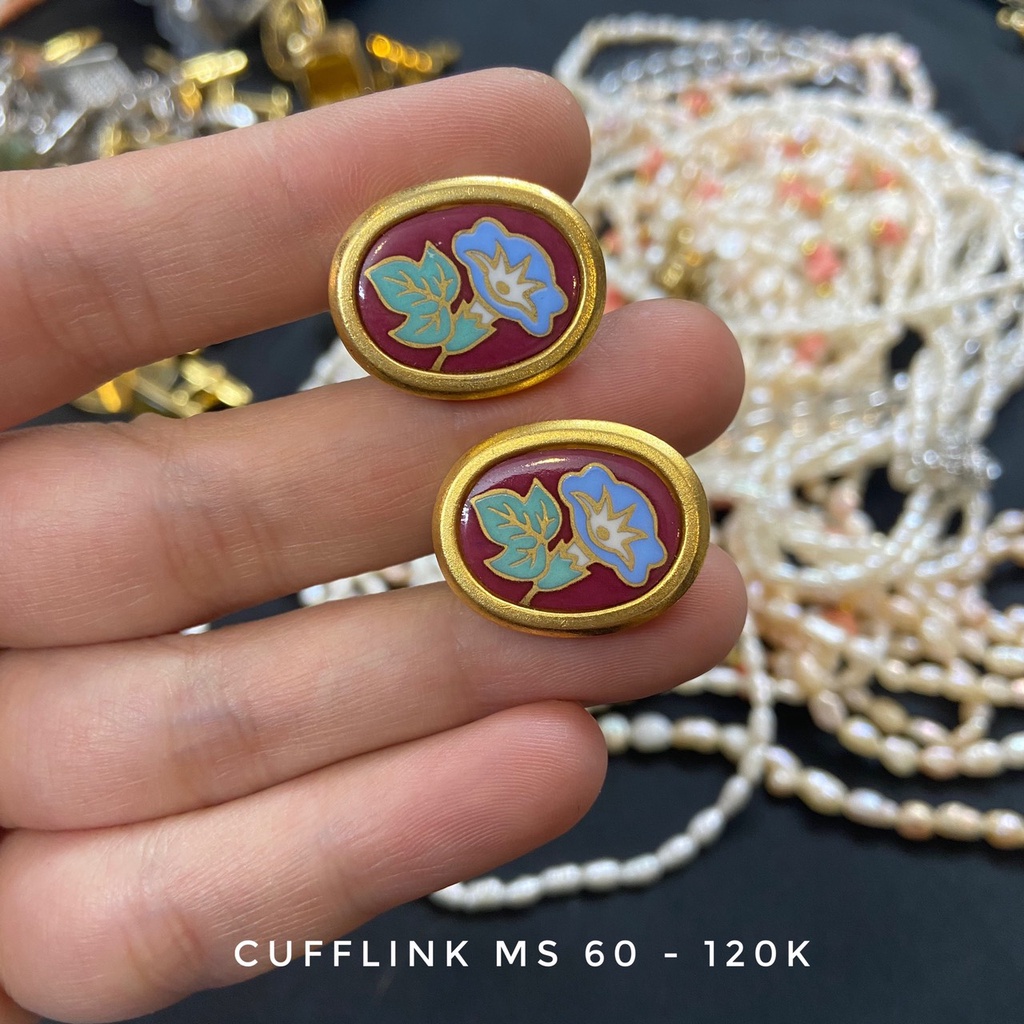 (Link A) Măng set - Khuy cài tay áo sơ mi nam hàng Nhật 2hand