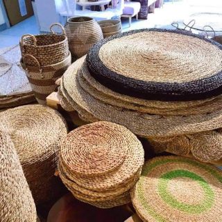 Lót Lục Bình, Lót Cói HUNGPHUC, dùng lót đĩa / decor trang trí trong nhà