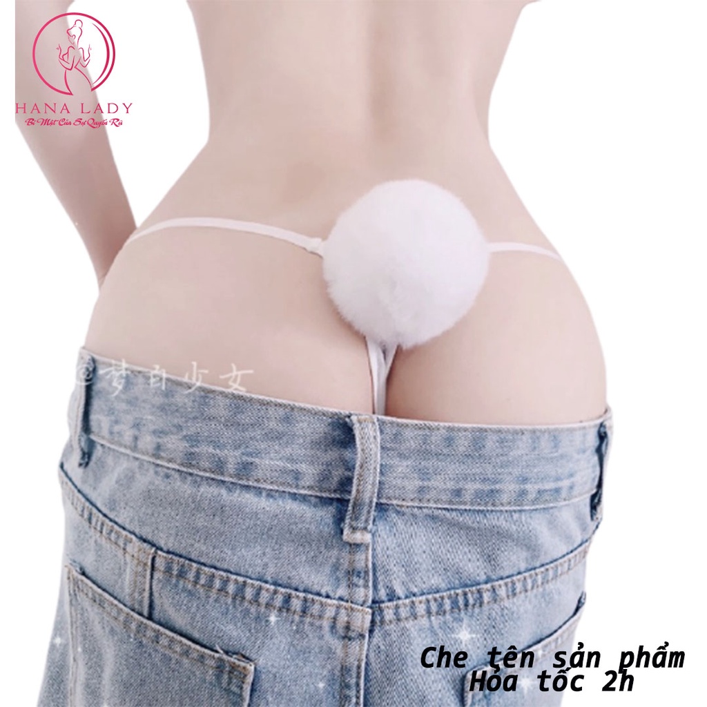 Quần chip lọt khe đuôi thỏ cao cấp sexy L053