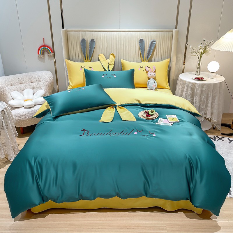 Sét Lụa Tai Thỏ Nhập Khẩu Siêu Đáng Yêu Đã Về Hàng